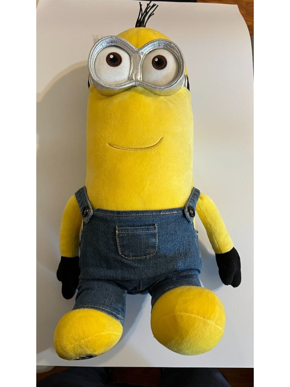 Minions Build-A-Bear Plush Toy With Goggles & Denim Outfit 18"